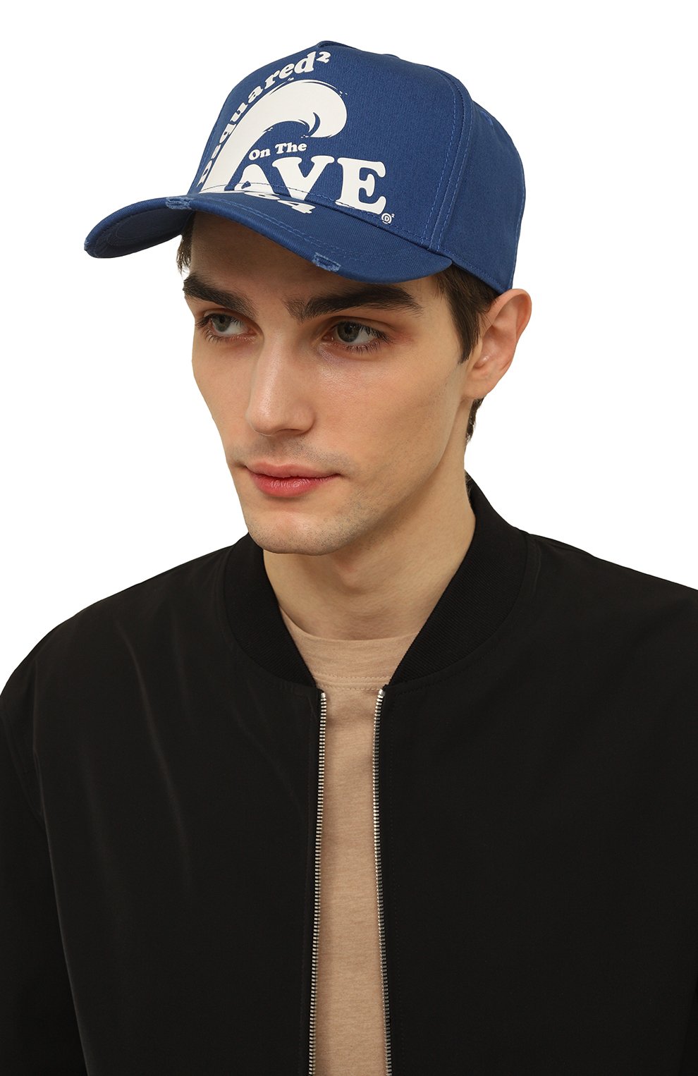 Хлопковая бейсболка DSQUARED2, арт. BCM0659 05C00001, фото 2