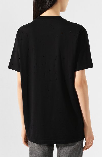 Хлопковая футболка GIVENCHY, арт. BW700D3Z3F, фото 4