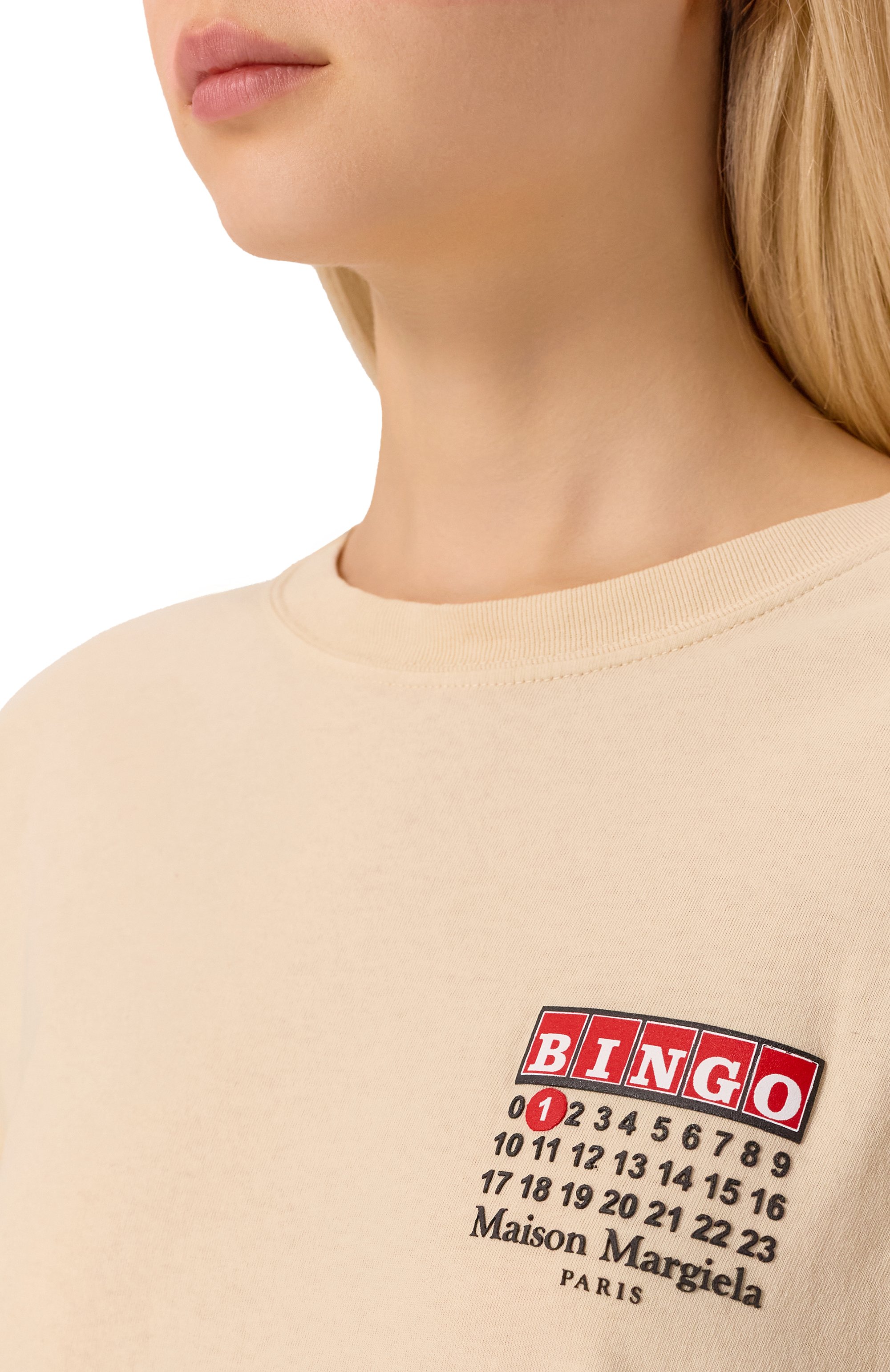 Хлопковая футболка MAISON MARGIELA, арт. S51GC0537/S24575, фото 5