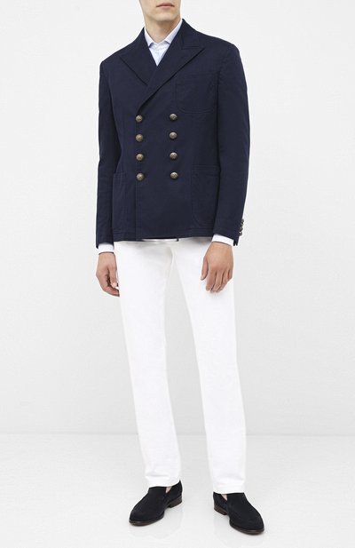 Замшевые лоферы LORO PIANA, арт. FAL2916, фото 2