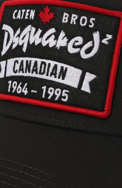 Хлопковая бейсболка DSQUARED2, арт. BCW0732/05C00001, фото 4