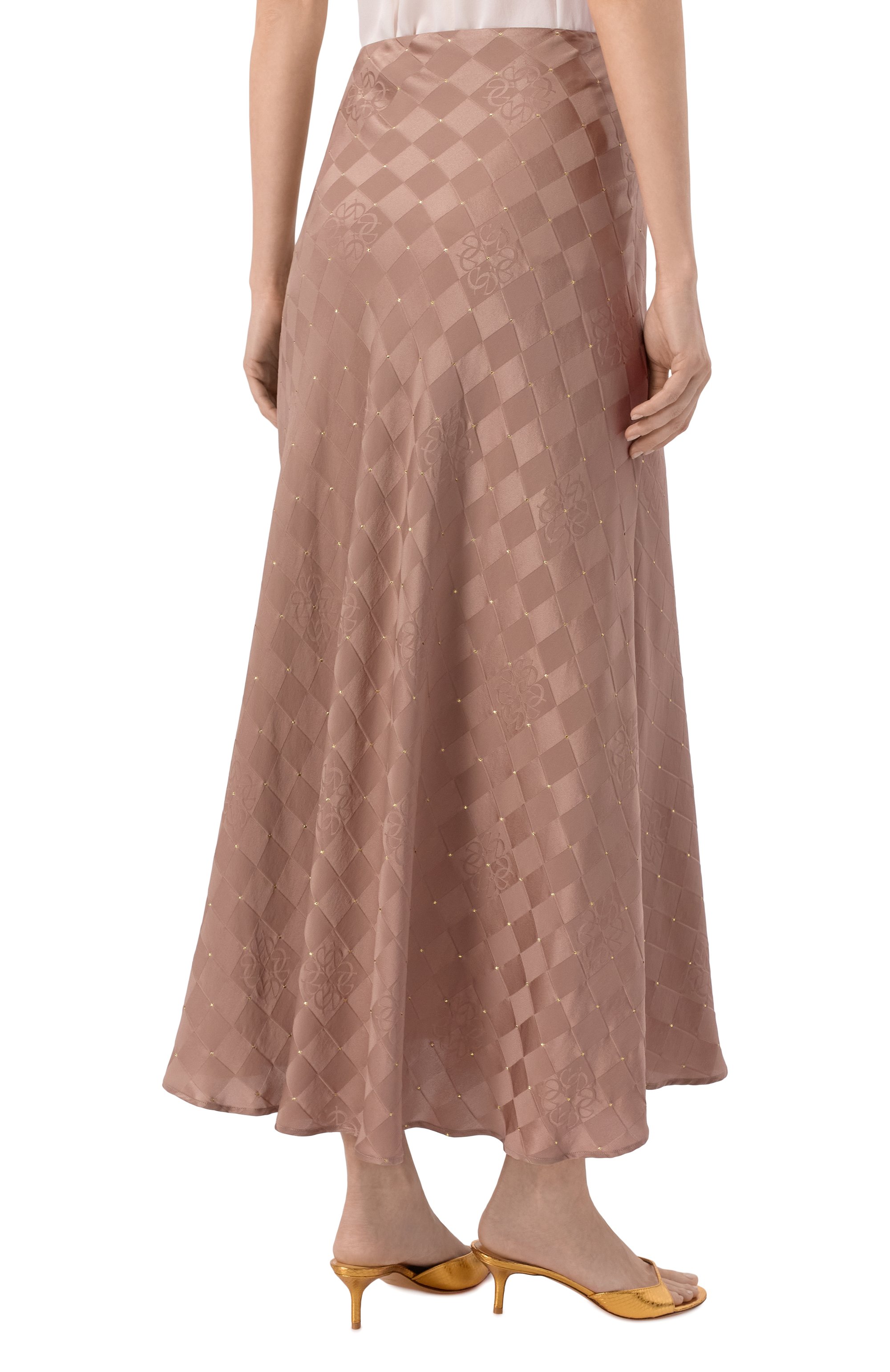 Шелковая юбка ELIE SAAB, арт. SK269NRC26/VI007, фото 4