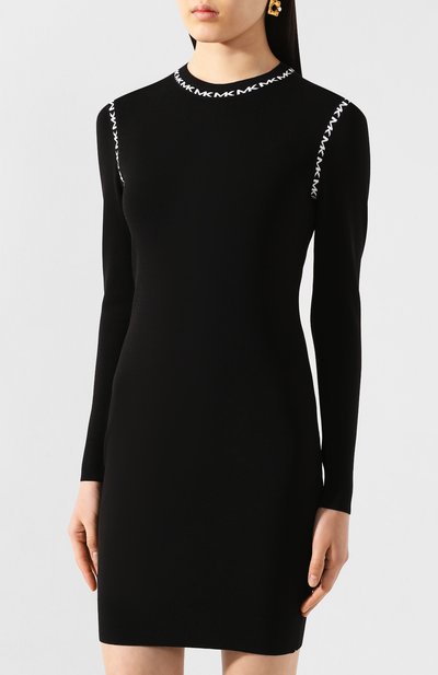 Платье из вискозы MICHAEL MICHAEL KORS, арт. MF98ZGABVC, фото 3