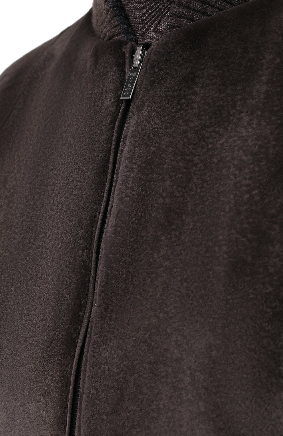 Бомбер из меха норки KITON серого цвета по цене 2515000 руб., арт. UW0819V03S22, фото 5 Бомбер из меха норки KITON, арт. UW0819V03S22, фото 5