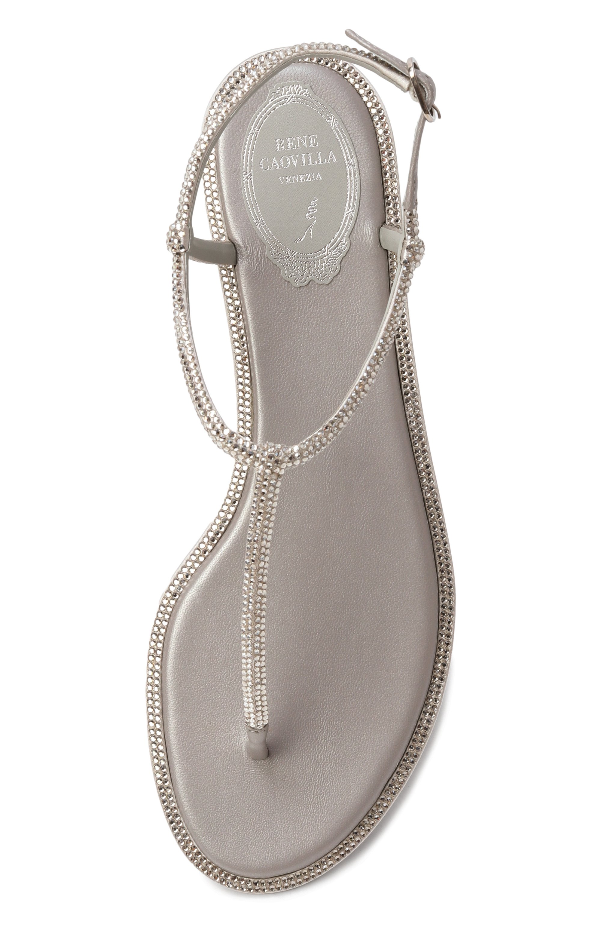 Текстильные сандалии diana RENE CAOVILLA, арт. C11574-010/R001, фото 6