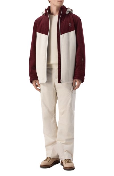 Вельветов ые брюки-карго BRUNELLO CUCINELLI, арт. MM431KP05, фото 2