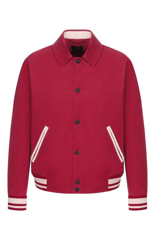 Хлопковый бомбер Kiton UGK153K0739H Бордовый UGK153K0739H