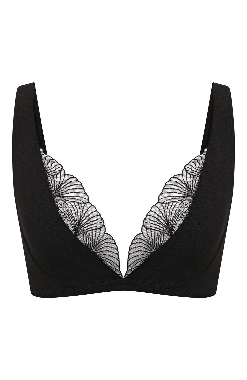 Бюстгальтер-бралетт UNDRESS CODE черного цвета по цене 10400 руб., арт. INNAM0RATA BRA, фото 1 Бюстгальтер-бралетт UNDRESS CODE, арт. INNAM0RATA BRA, фото 1