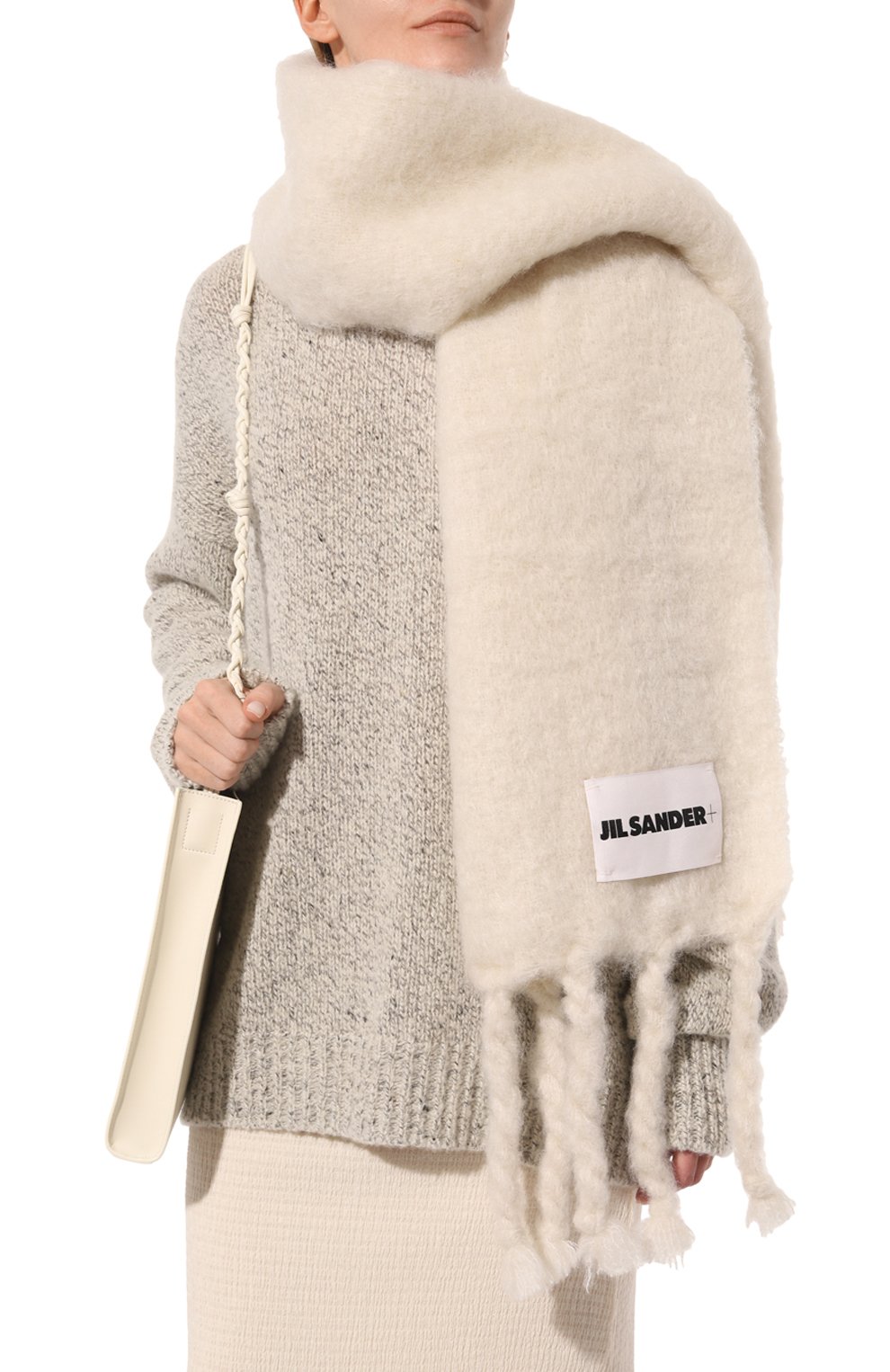 Шерстяной шарф JIL SANDER, арт. J40TE0118/J40041, фото 3