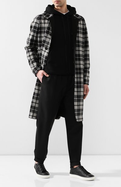 Кожаные кеды LANVIN, арт. FM-SKBLTT-VGR0-A18, фото 2