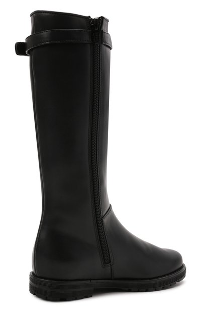 Кожаные сапоги IL GUFO черного цвета по цене 34200 руб., арт. G500/VITELL0 NAPPAC0L0RS/35-42, фото 3 Кожаные сапоги IL GUFO, арт. G500/VITELL0 NAPPAC0L0RS/35-42, фото 3