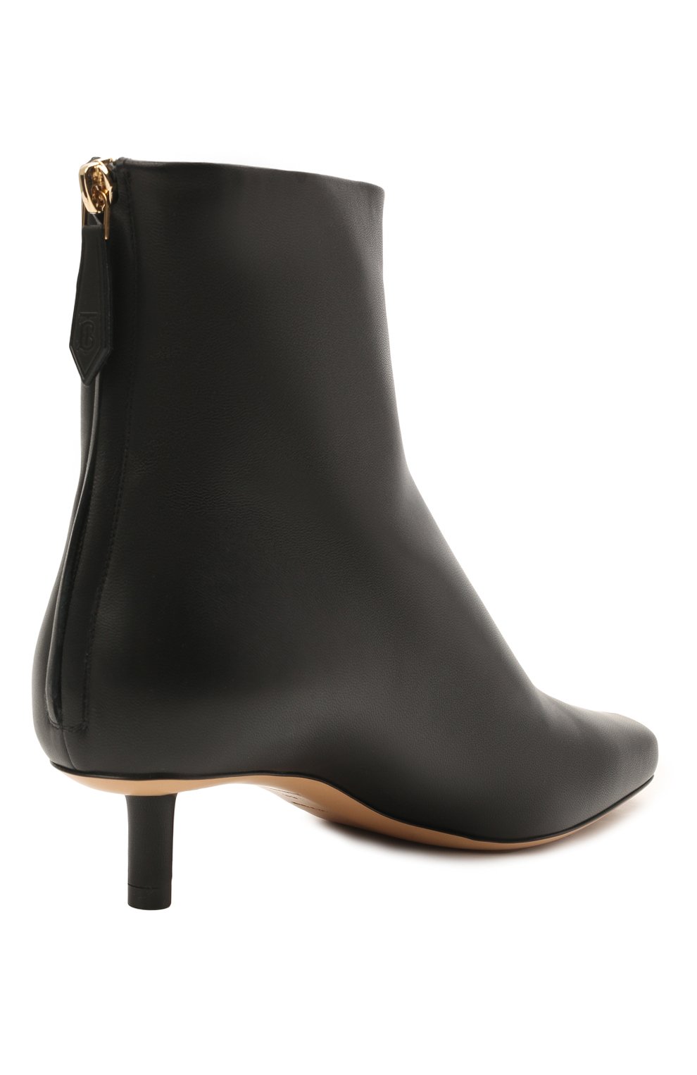 Кожаные ботильоны diamond BURBERRY, арт. 8037364, фото 4