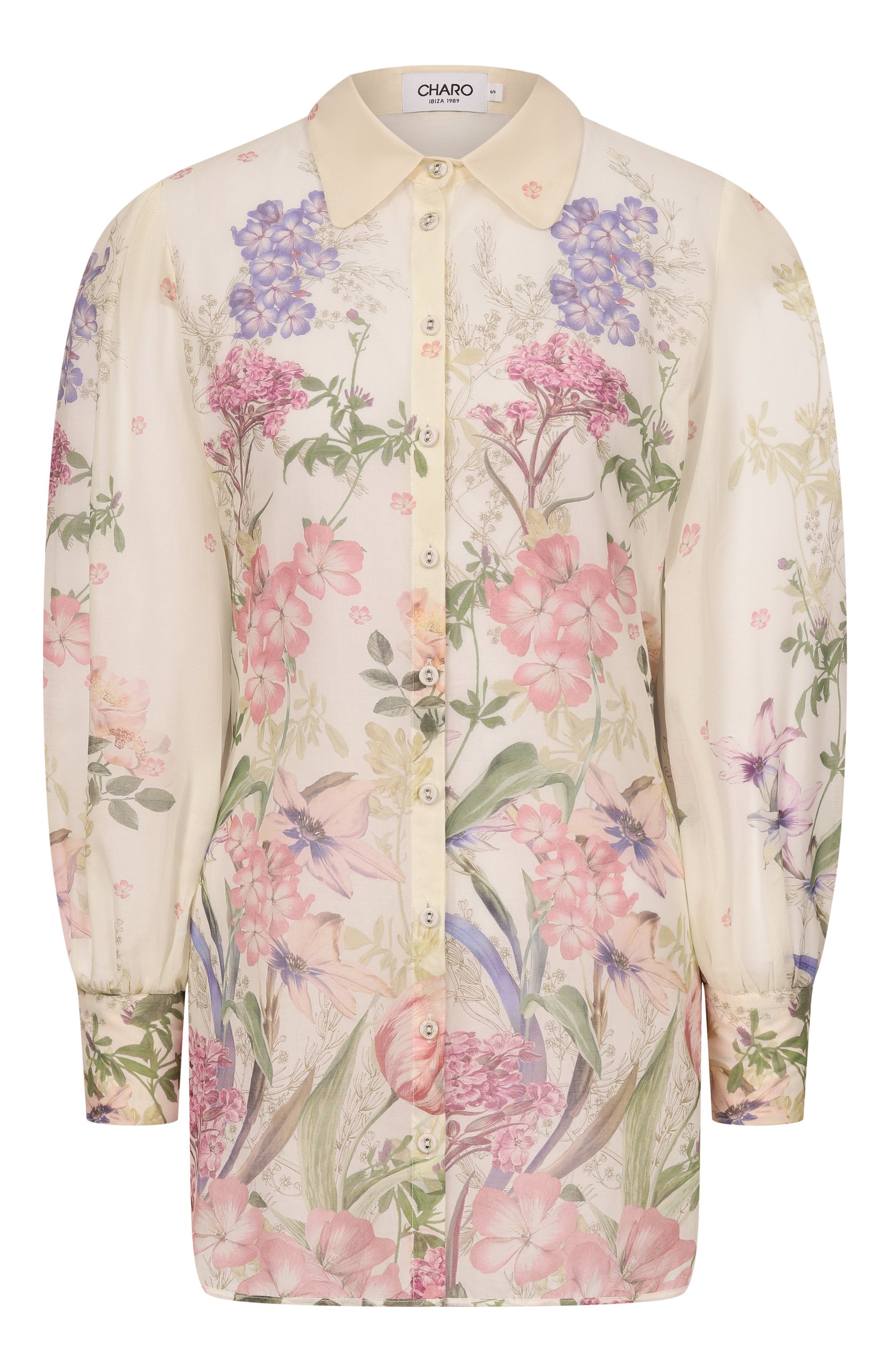 Хлопковая блузка CHARO RUIZ IBIZA, арт. 266200, фото 1
