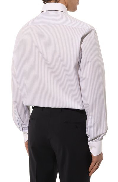 Хлопковая сорочка STEFANO RICCI белого цвета по цене 99500 руб., арт. MC003691/L1908, фото 5 Хлопковая сорочка STEFANO RICCI, арт. MC003691/L1908, фото 5