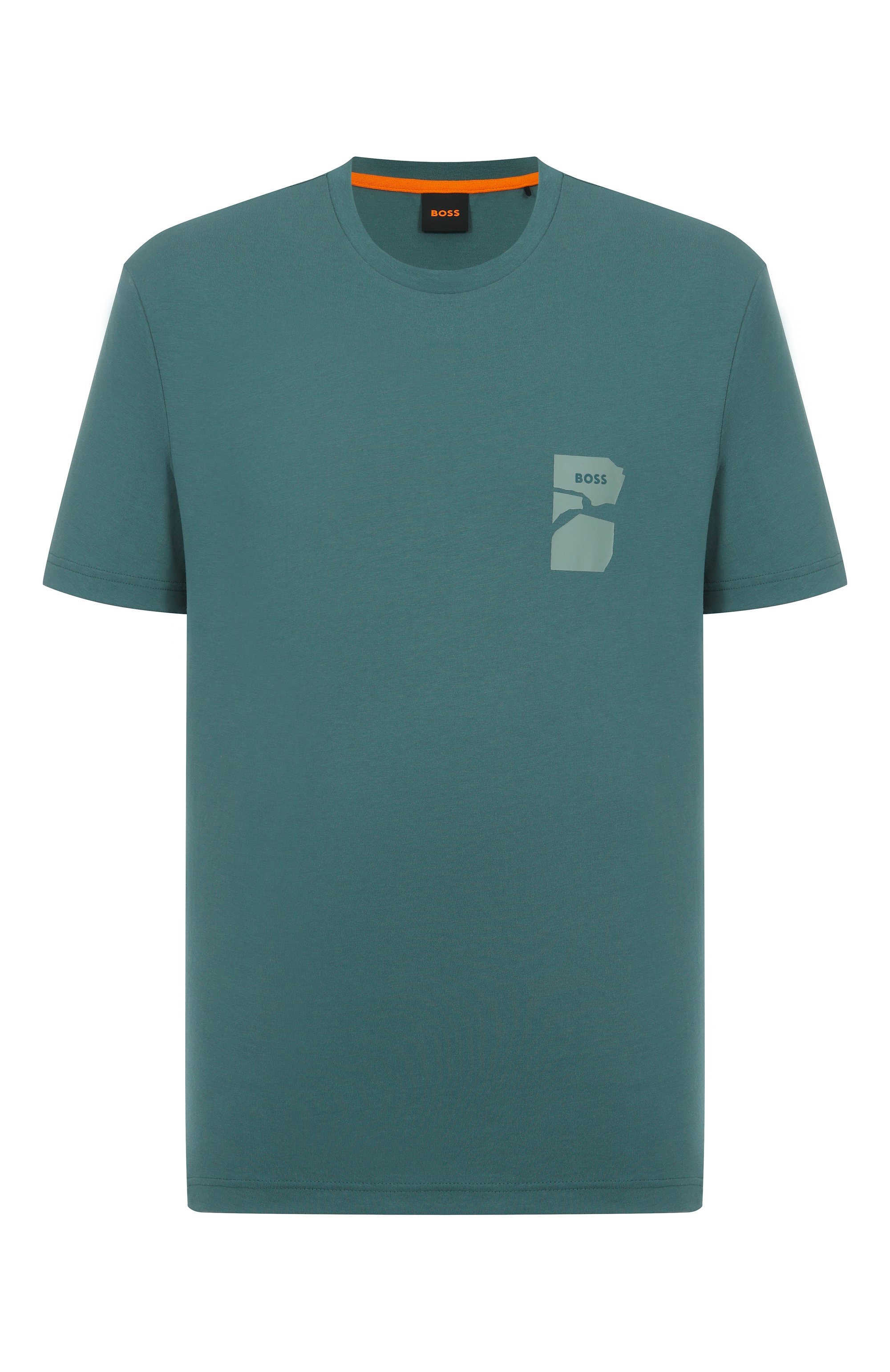 Хлопковая футболка BOSS ORANGE, арт. 50554610, фото 1