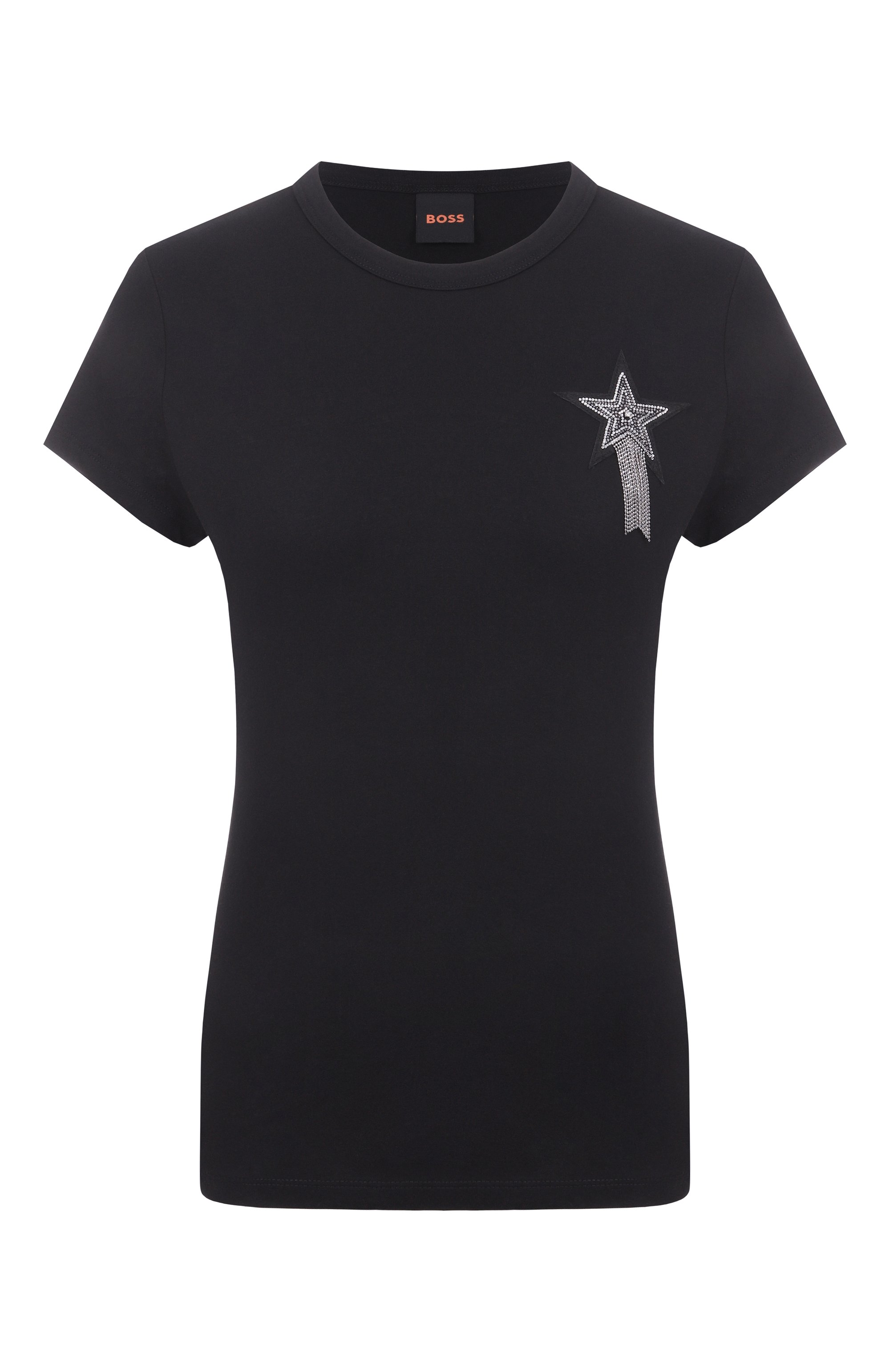 Хлопковая футболка BOSS ORANGE, арт. 50545287, фото 1