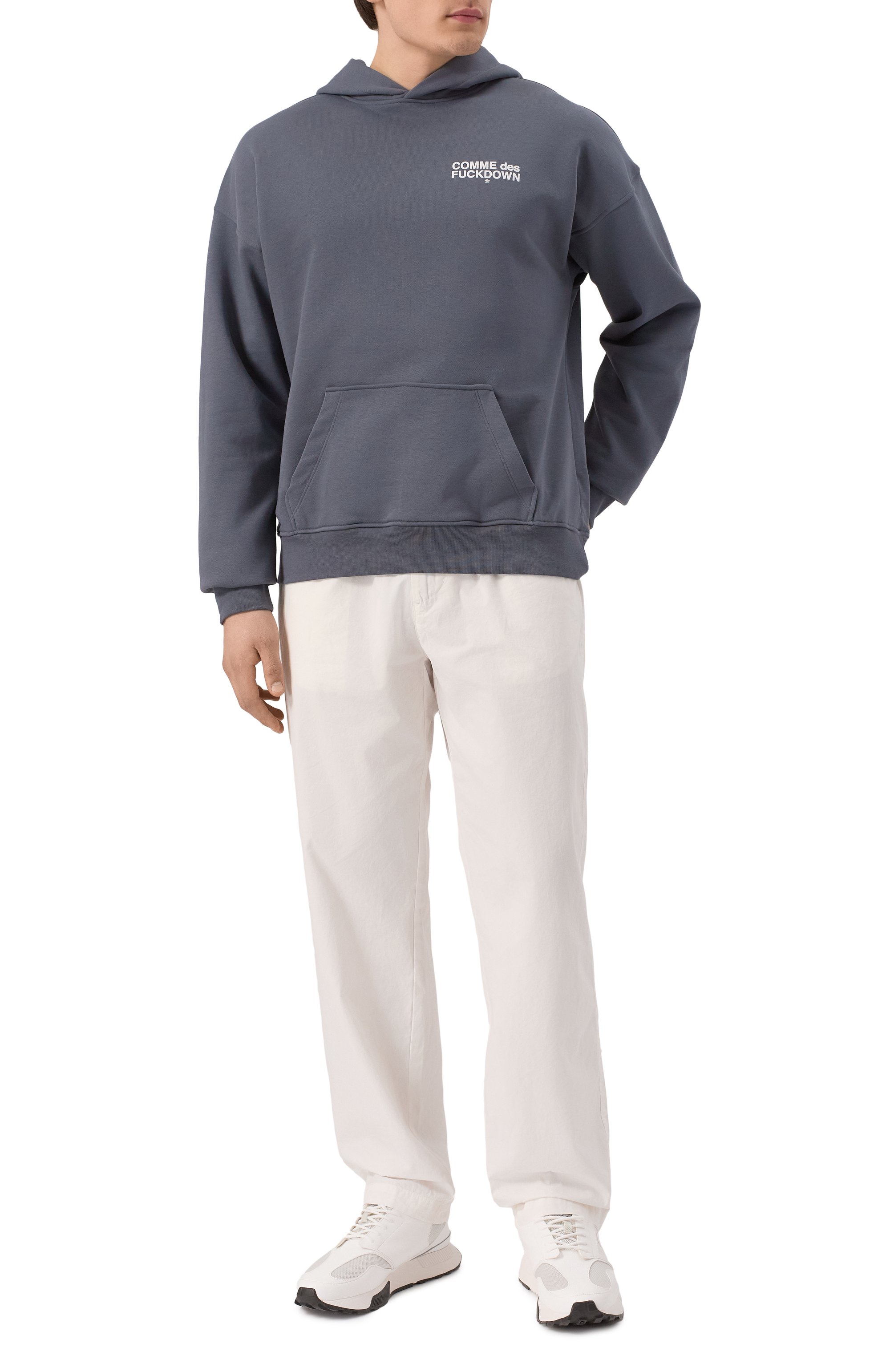 Хлопковые брюки C.P. COMPANY, арт. 18CMPA113A006475G, фото 2