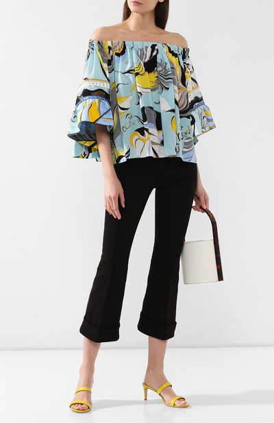 Шелковый топ EMILIO PUCCI, арт. 9ERM75/9E723, фото 2