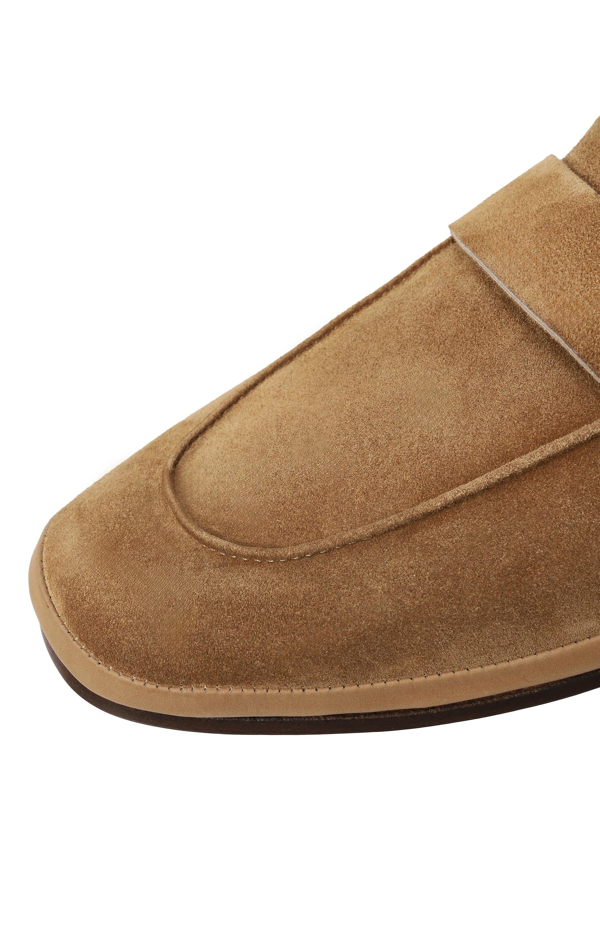 Замшевые лоферы H`D`S`N BARACCO бежевого цвета по цене 52750 руб., арт. ERNEST.C.6*, фото 7 Замшевые лоферы H`D`S`N BARACCO, арт. ERNEST.C.6*, фото 7