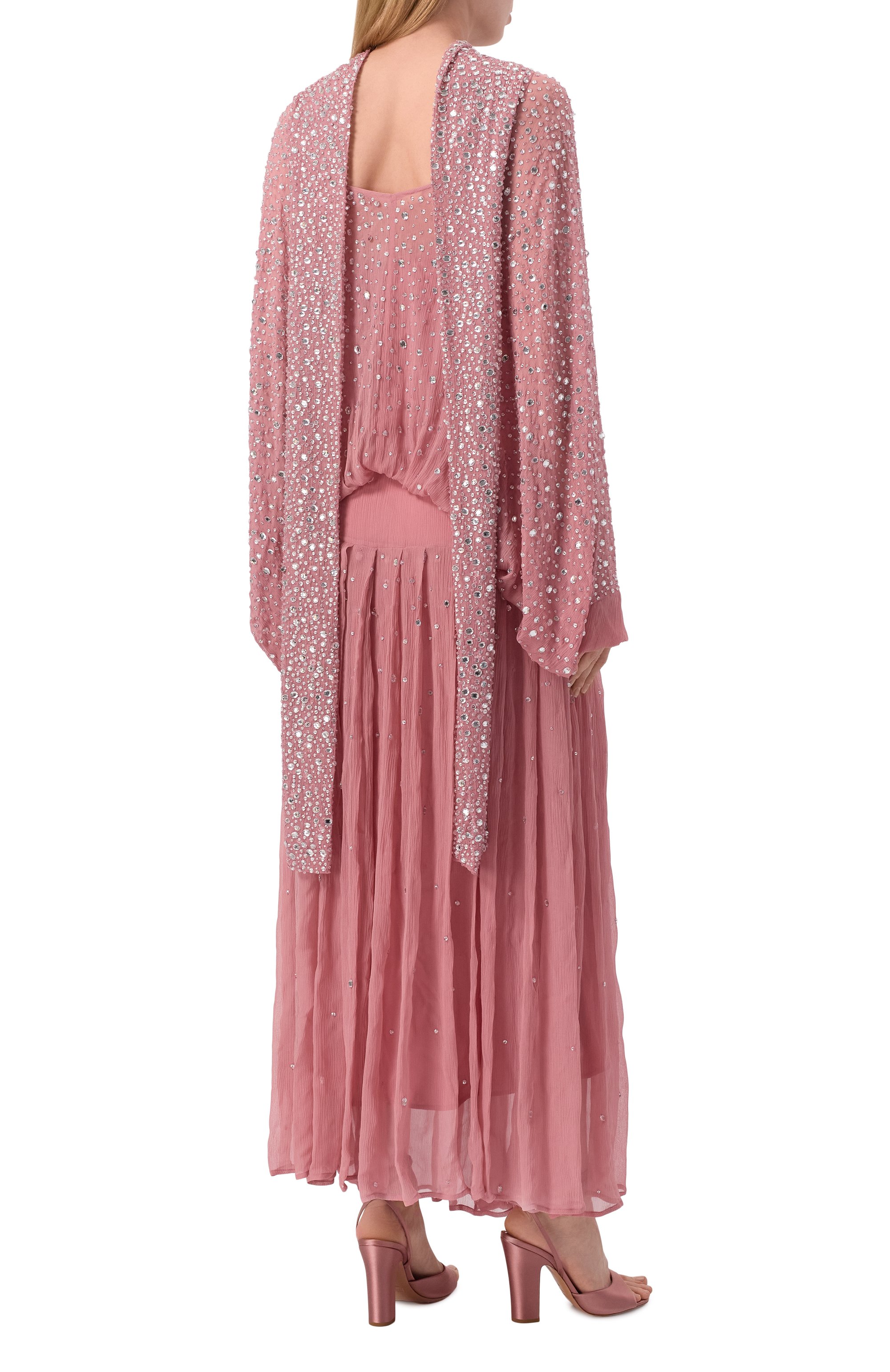 Шелковое платье ALBUS LUMEN, арт. AL.RT25.007.DRESS_SET, фото 4