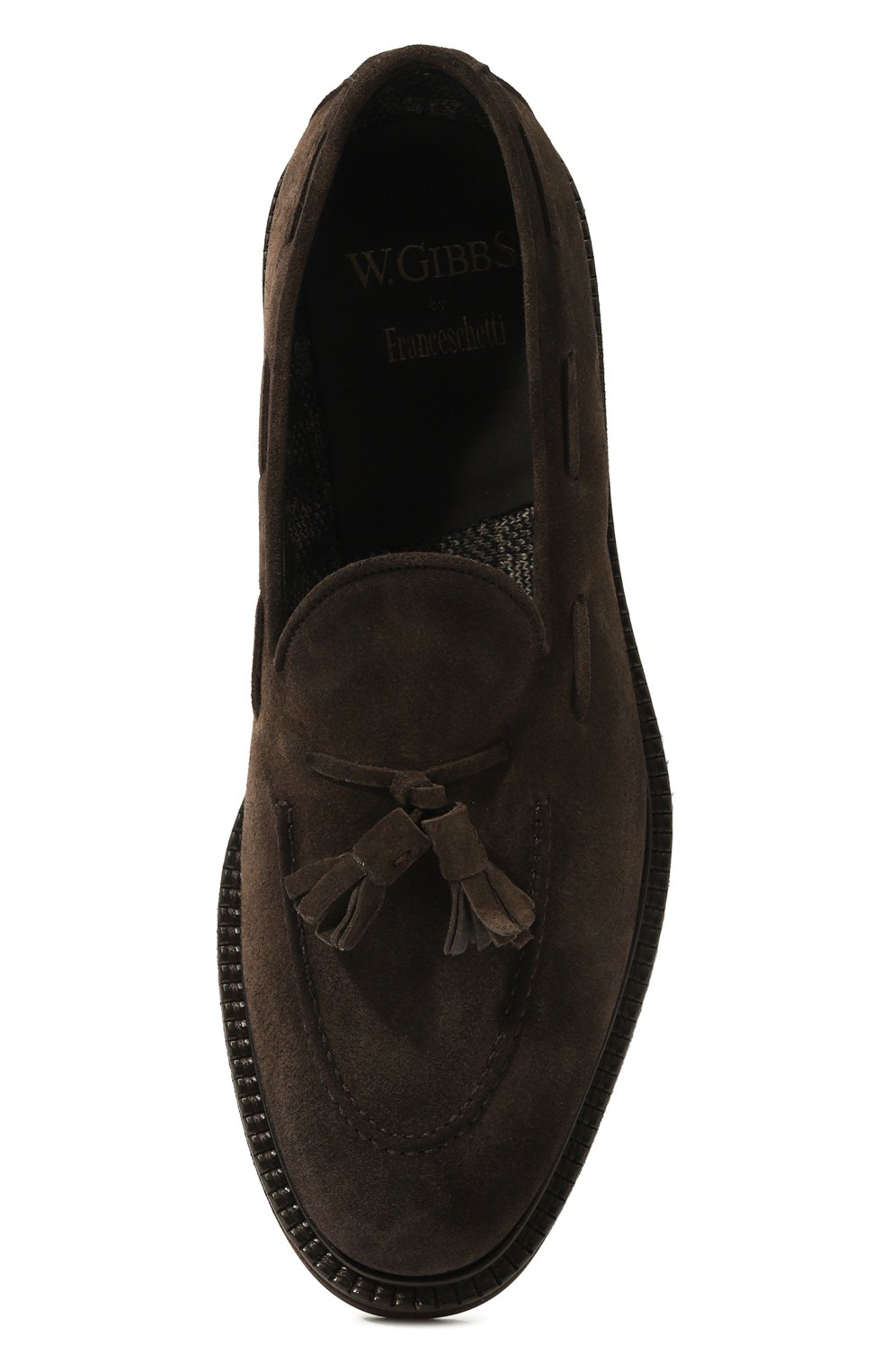 Замшевые лоферы W.GIBBS, арт. 0868017/VEL0UR, фото 6