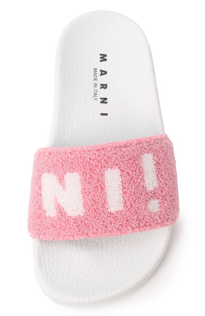 Шлепанцы MARNI светло-розового цвета по цене 14650 руб., арт. 79599/VAR6/36-40, фото 4 Шлепанцы MARNI, арт. 79599/VAR6/36-40, фото 4