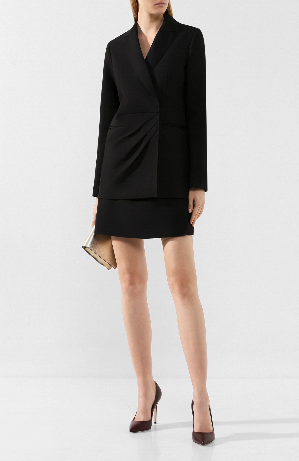 Жакет MSGM черного цвета по цене 51650 руб., арт. 2741MDG01 195600, фото 2 Жакет MSGM, арт. 2741MDG01 195600, фото 2