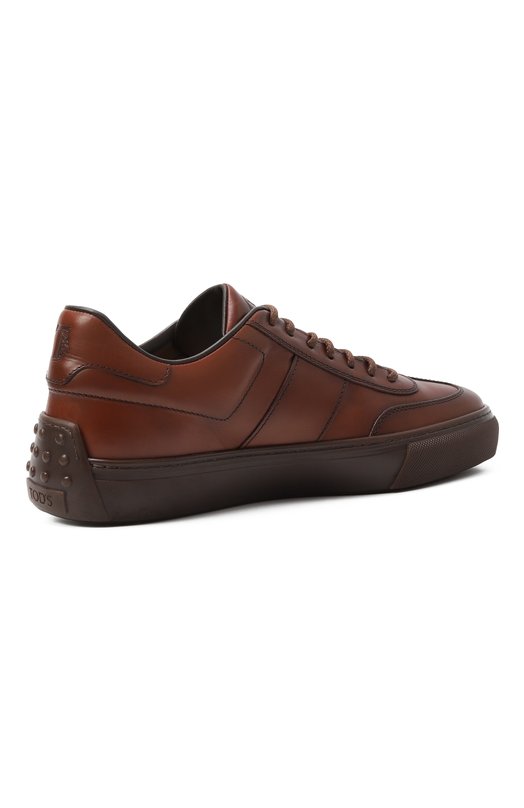 Кожаные кеды Tod’s XXM03E0GC50S96 Коричневый  XXM03E0GC50S96 Фото 5