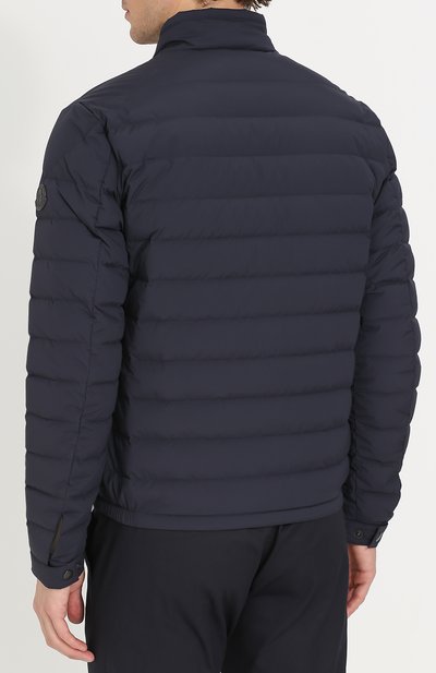 Стеганый пуховик на молнии с воротником-стойкой MONCLER, арт. C1-091-41989-95-53132, фото 4