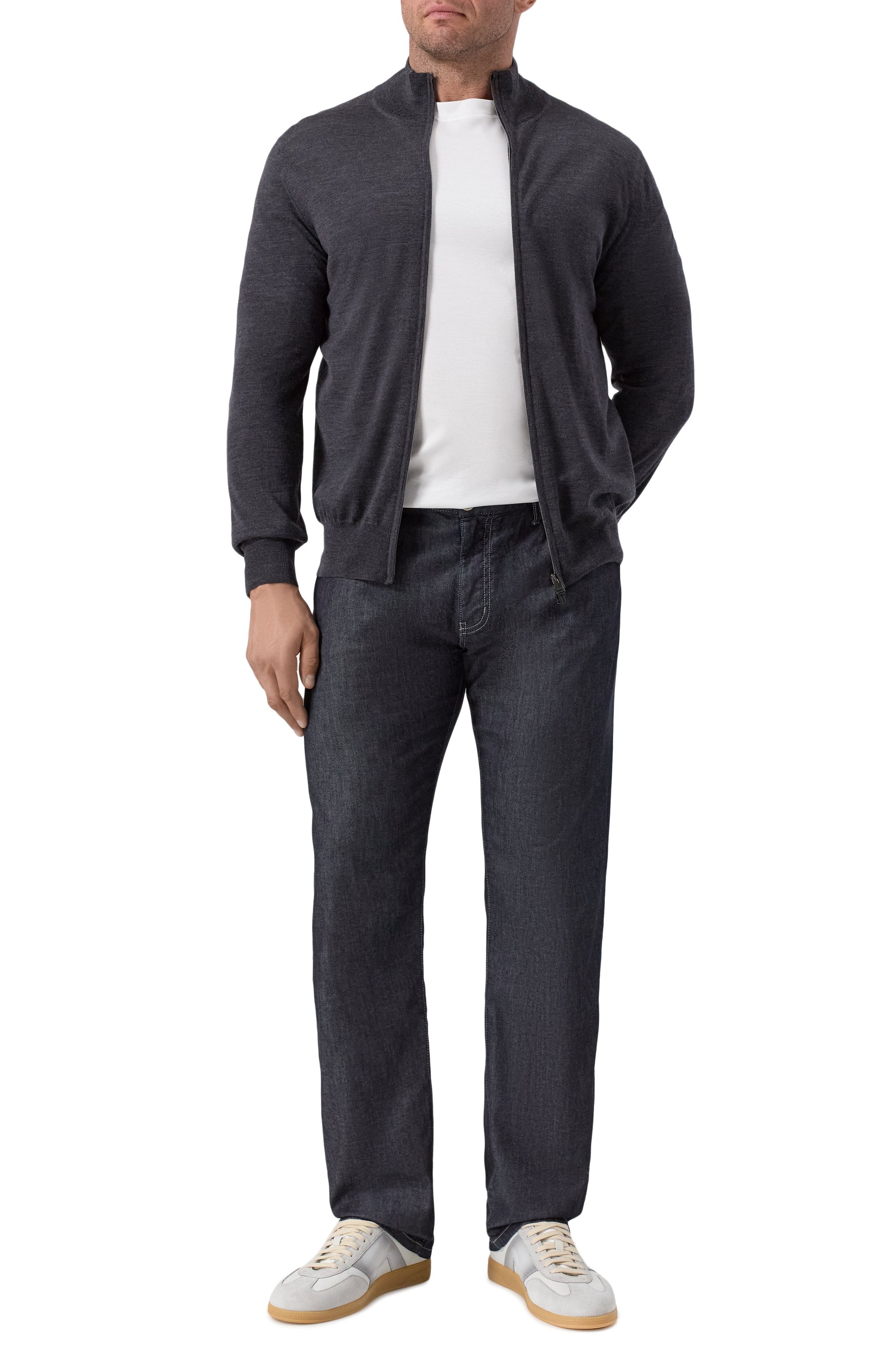 Шерстяной кардиган CANALI, арт. C0022/MK01149/58-62, фото 2