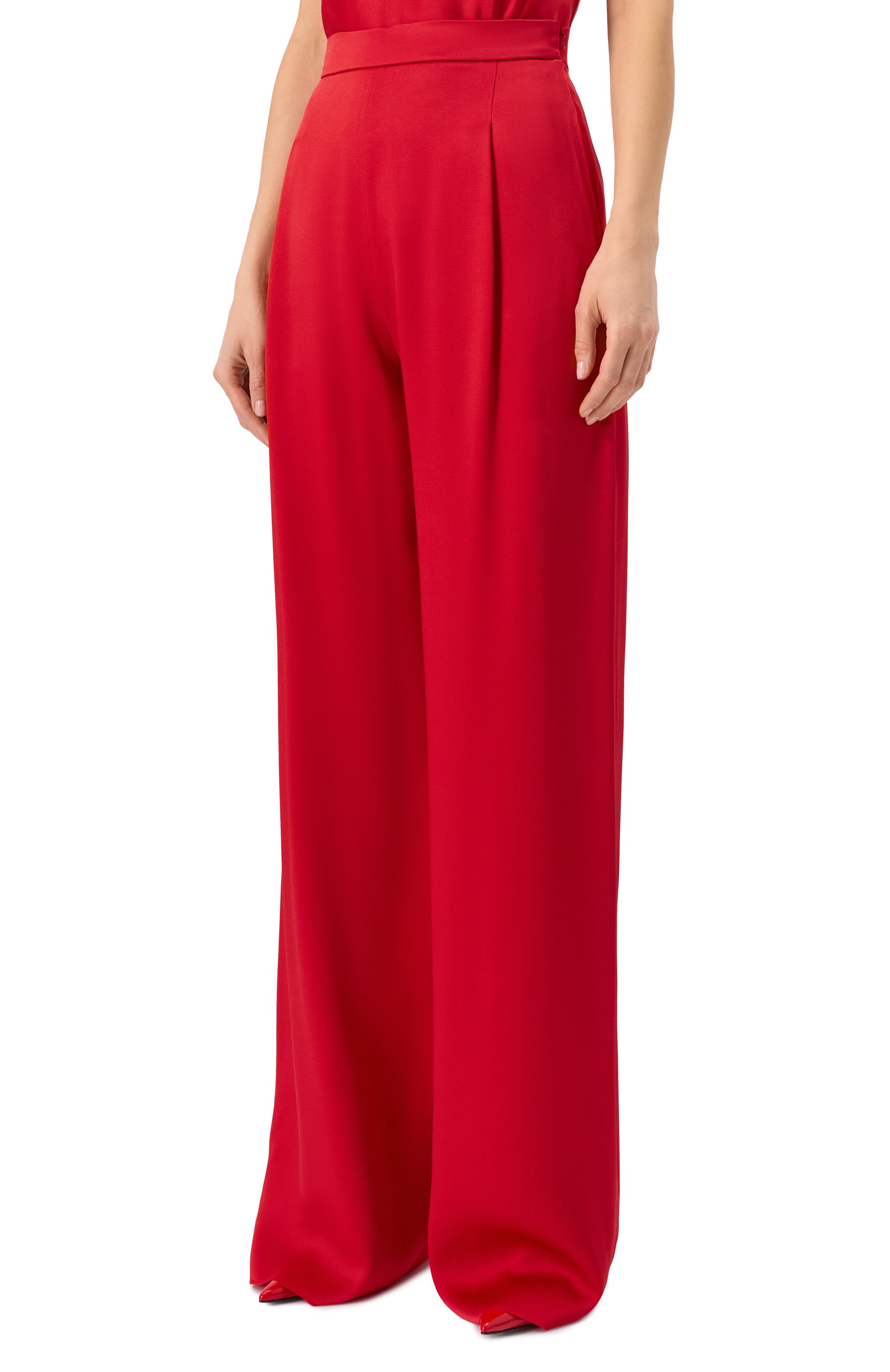 Атласные брюки MAX MARA STUDIO, арт. IETI, фото 3