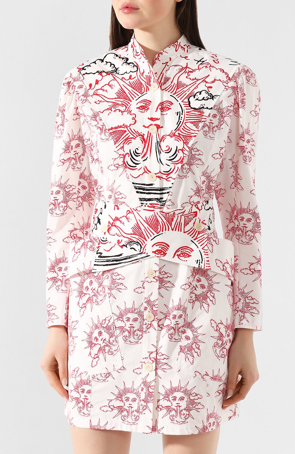 Хлопковое платье STELLA MCCARTNEY, арт. 600561/S0A19, фото 3