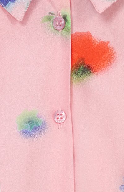 Хлопковая рубашка MSGM KIDS, арт. S6MSJGSI207, фото 3