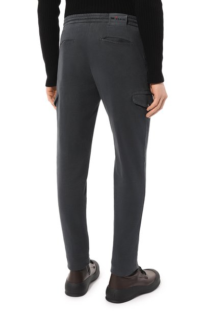 Хлопковые брюки-карго KITON, арт. UPLACTJ0200C, фото 4