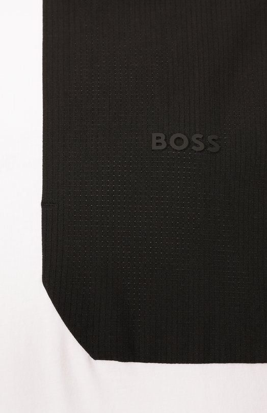 Хлопковая футболка BOSS Green 50537519 Белый  50537519 Фото 6