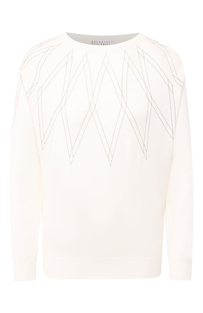 Женский кашемировый пуловер BRUNELLO CUCINELLI, арт. M12177600P