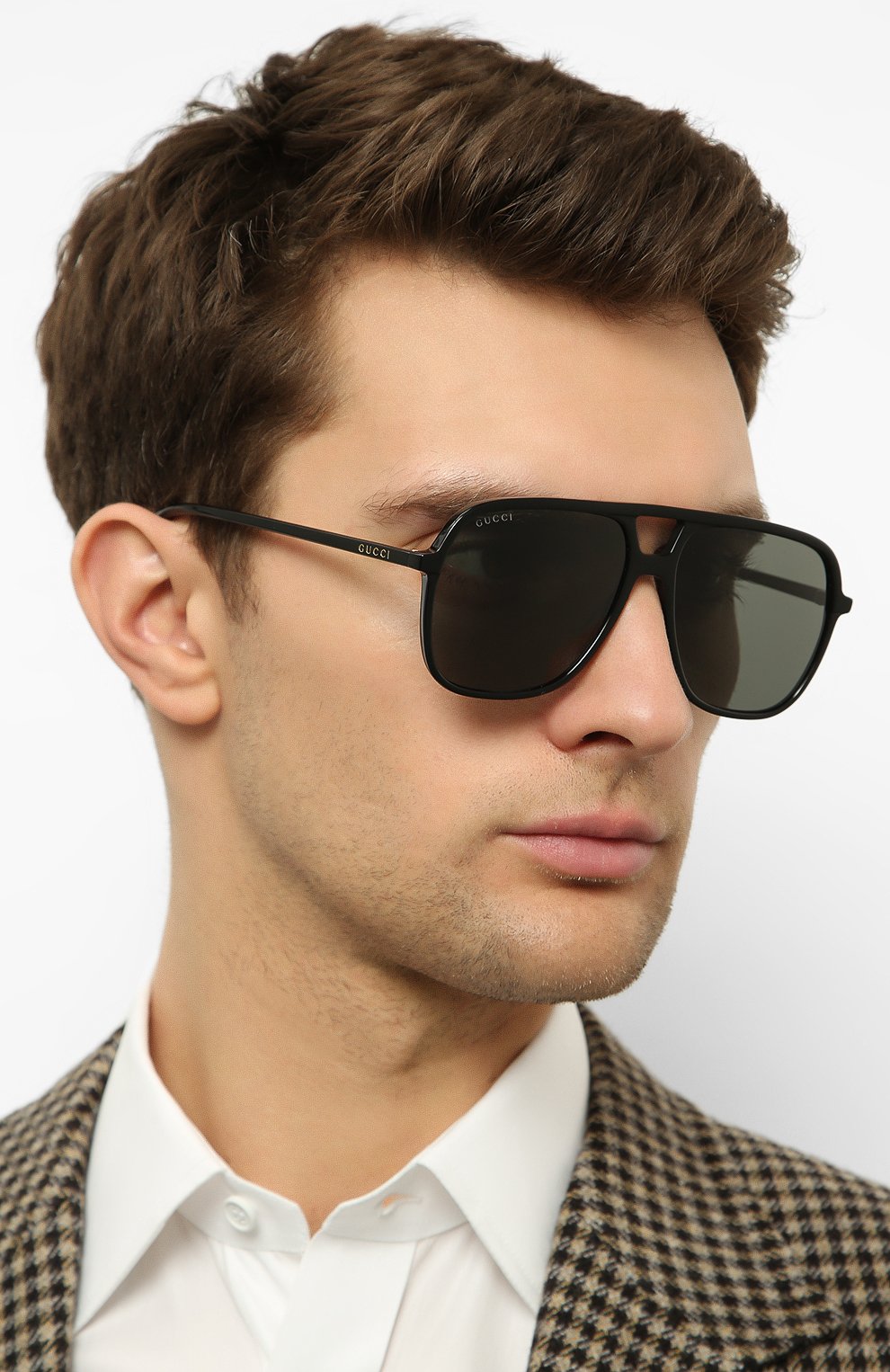 Солнцезащитные очки GUCCI черного цвета по цене 37950 руб., арт. GG0545 001, фото 2 Солнцезащитные очки GUCCI, арт. GG0545 001, фото 2