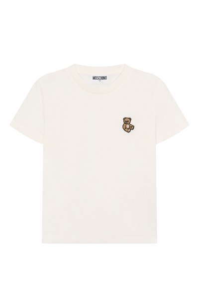 Хлопковая футболка MOSCHINO, арт. HRM058/LAA10/4-8