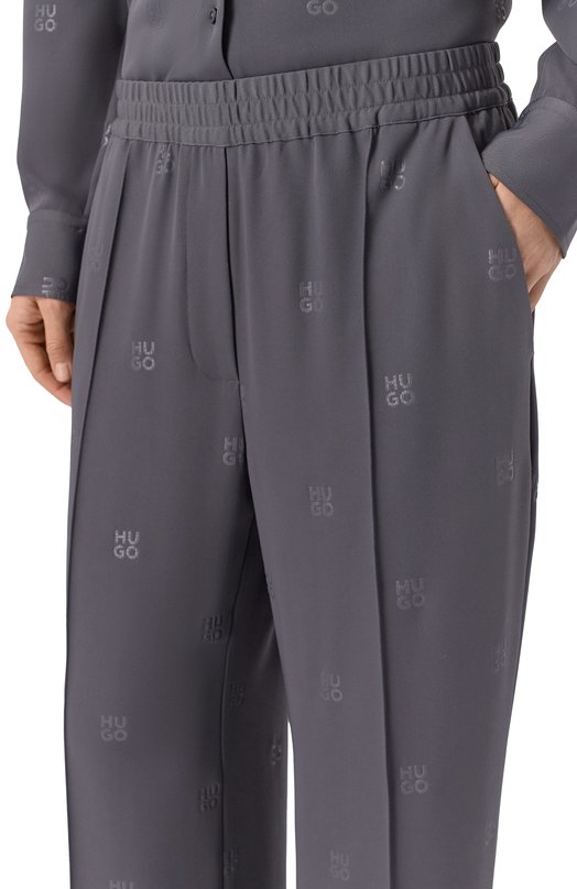 Брюки HUGO 50553193 Серый  50553193 Фото 5