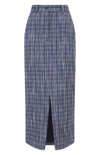 Женская твидовая юбка KITON, арт. D61212K0934G