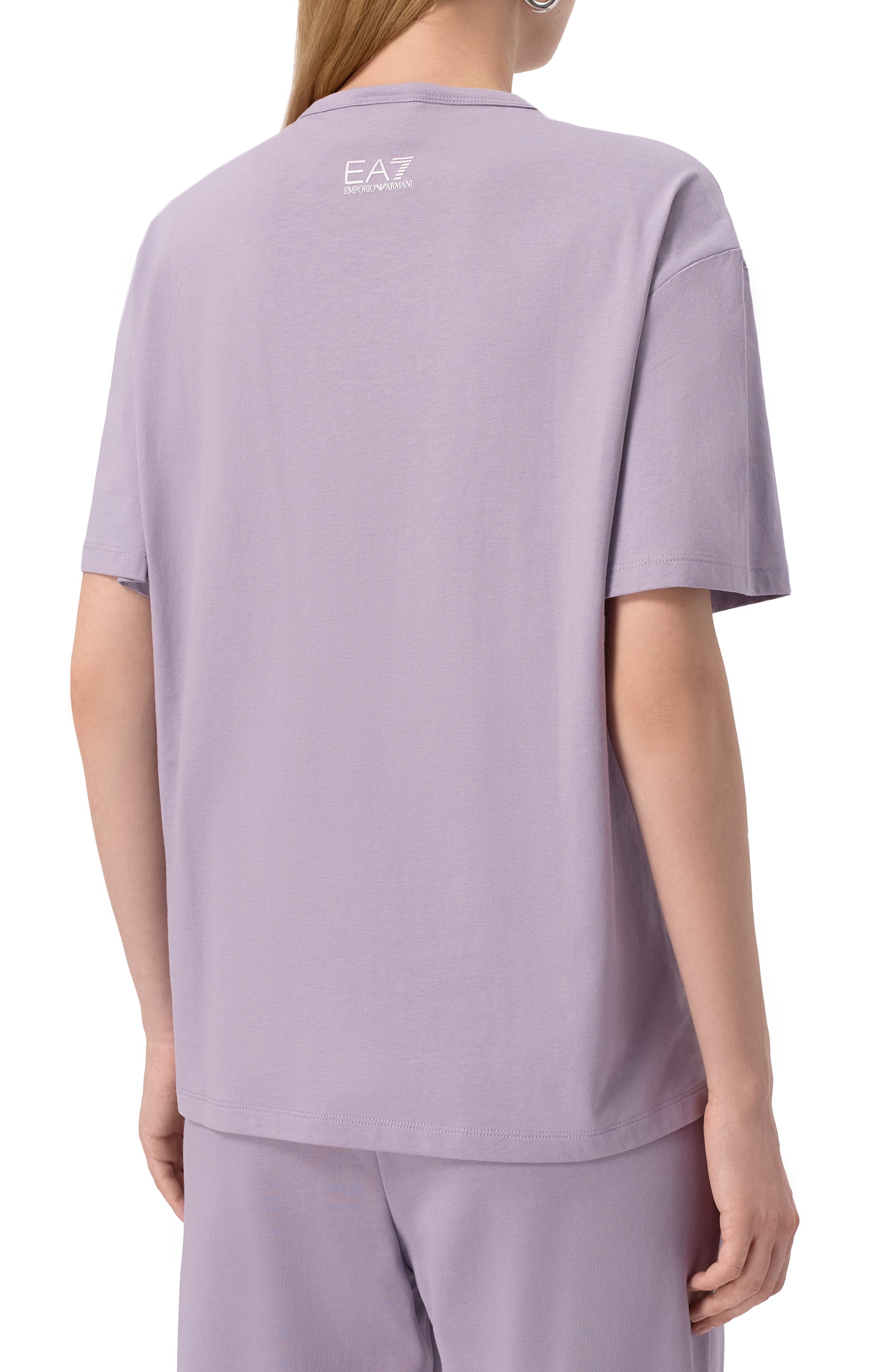 Хлопковая футболка EA7, арт. 7W000098/AF12503, фото 4
