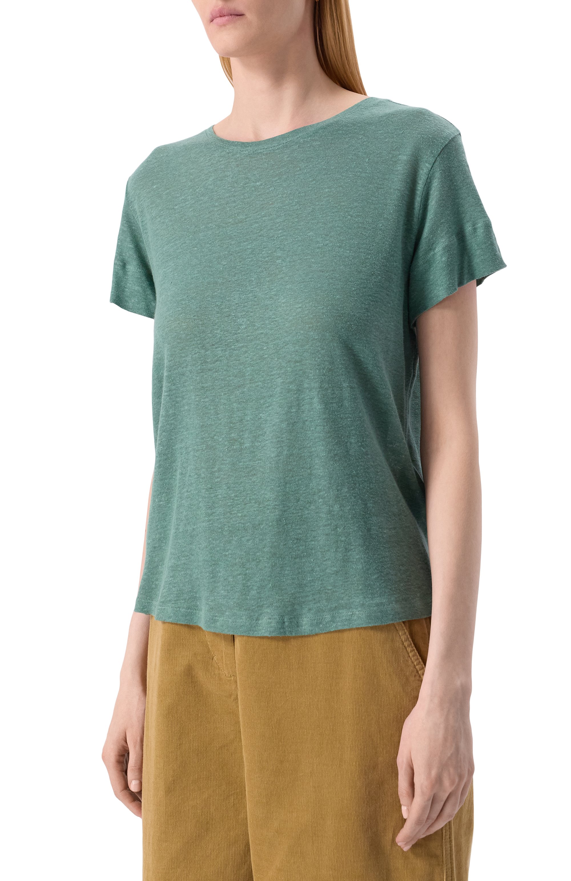 Футболка DOROTHEE SCHUMACHER зеленого цвета по цене 21100 руб., арт. 923201, фото 3 Футболка DOROTHEE SCHUMACHER, арт. 923201, фото 3