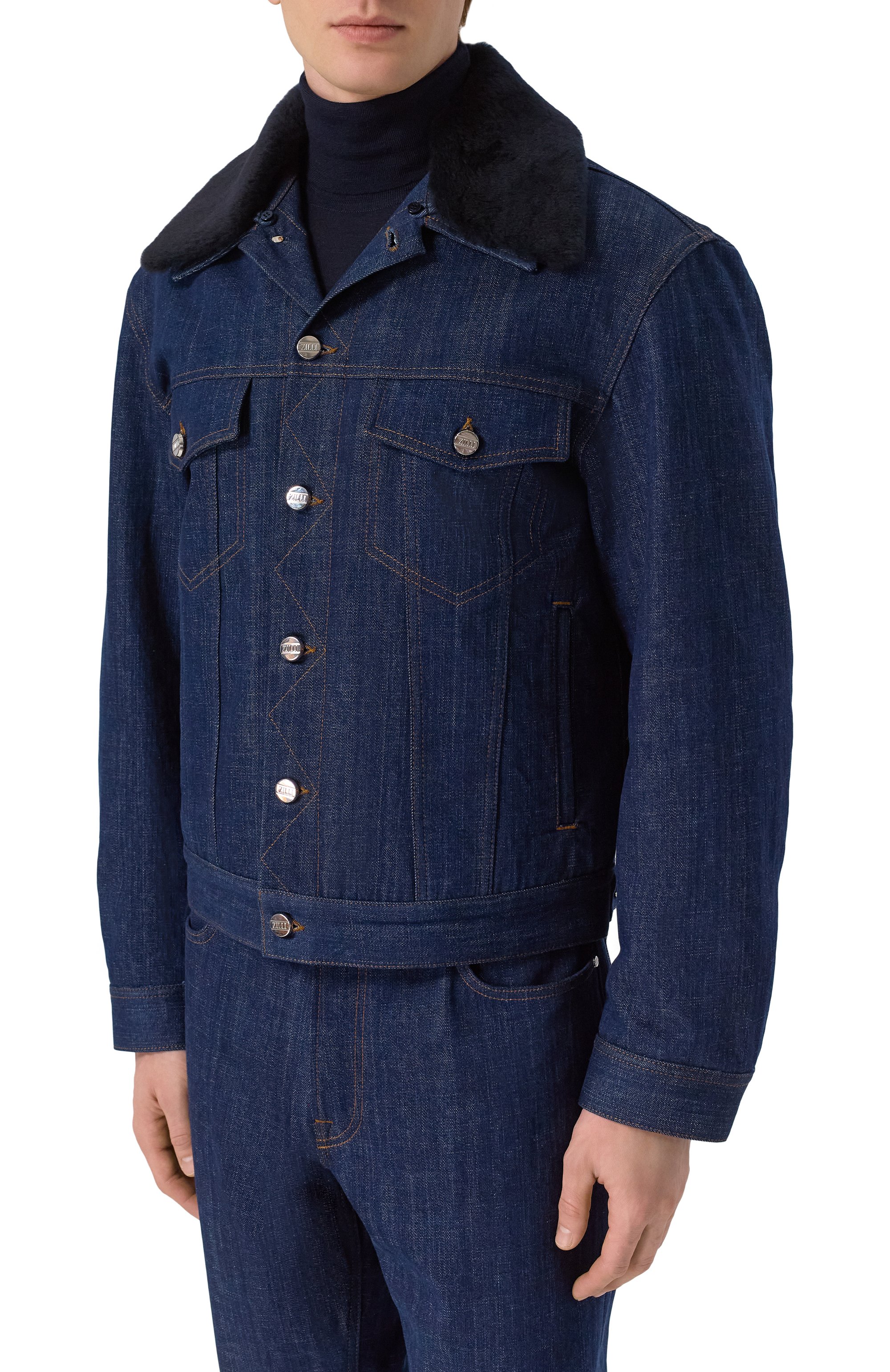 Джинсовая куртка ZILLI, арт. JPK007M010340006I, фото 3
