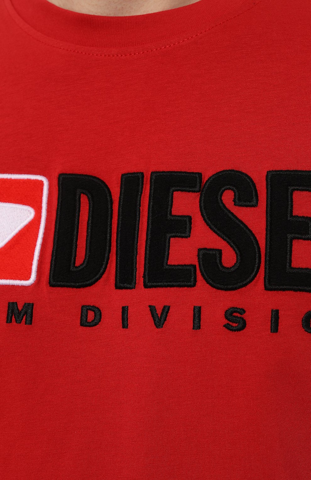 Хлопковая футболка DIESEL, арт. A03766/0GRAI, фото 5
