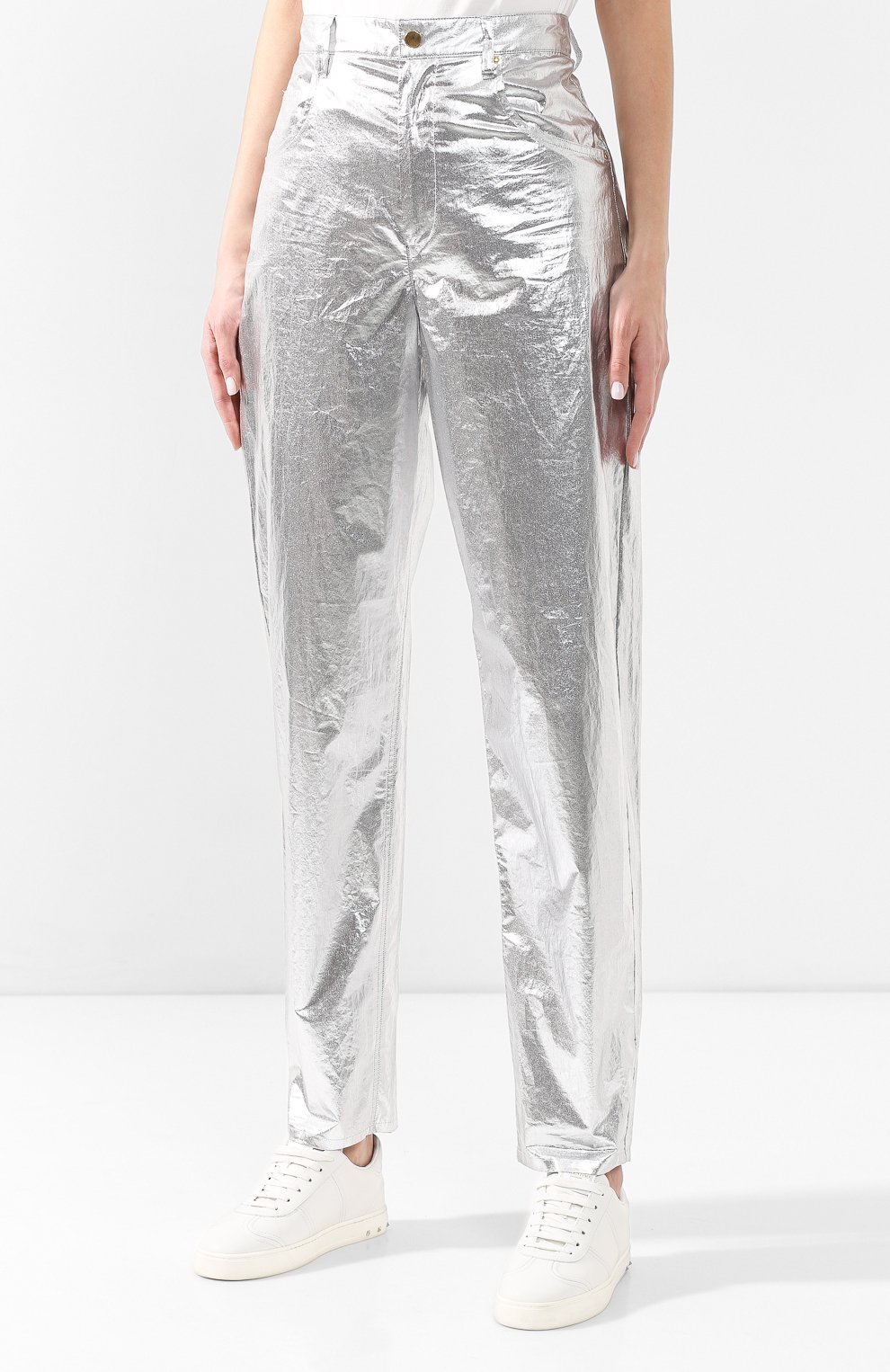 Хлопковые брюки ISABEL MARANT, арт. PA1195-19E011I/T0RSY, фото 3