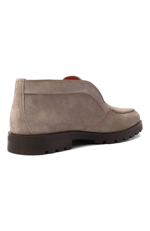 Замшевые ботинки Detroit Santoni MGDG17823DTRBSEY Бежевый  MGDG17823DTRBSEY Фото 5
