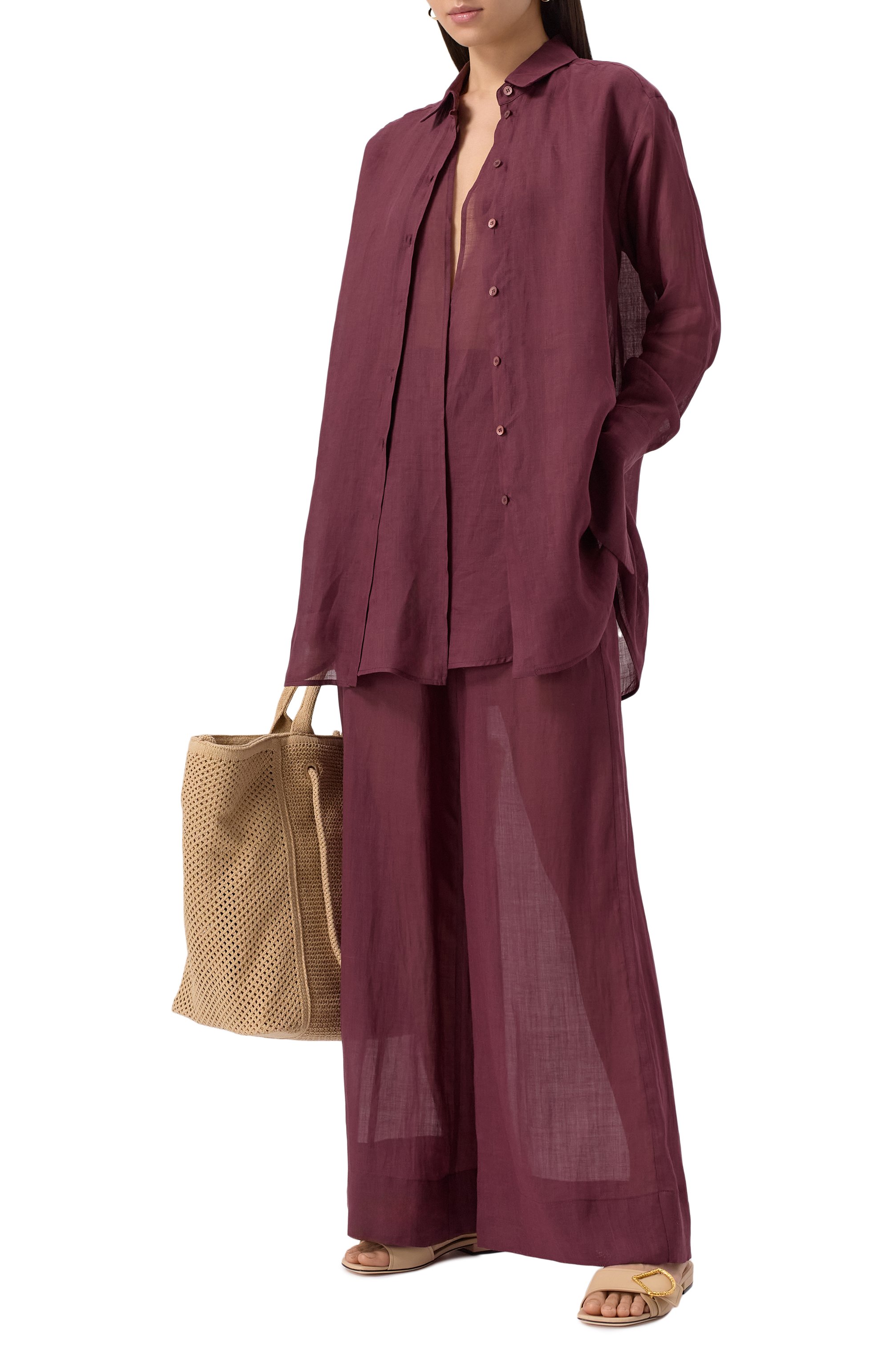 Кожаные шлепанцы sea scale SERGIO ROSSI, арт. B11500/MMVT06, фото 2