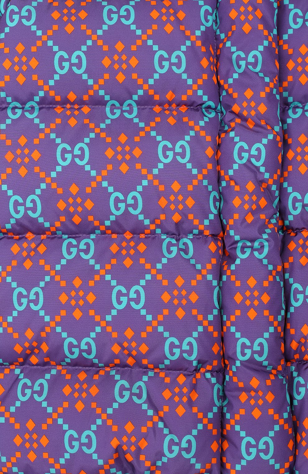 Пуховик GUCCI фиолетового цвета по цене 131500 руб., арт. 571232/XWAD6, фото 3 Пуховик GUCCI, арт. 571232/XWAD6, фото 3