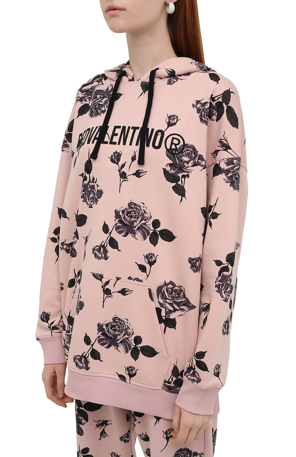 Хлопковое худи REDVALENTINO, арт. WR0MF08F/67V, фото 3