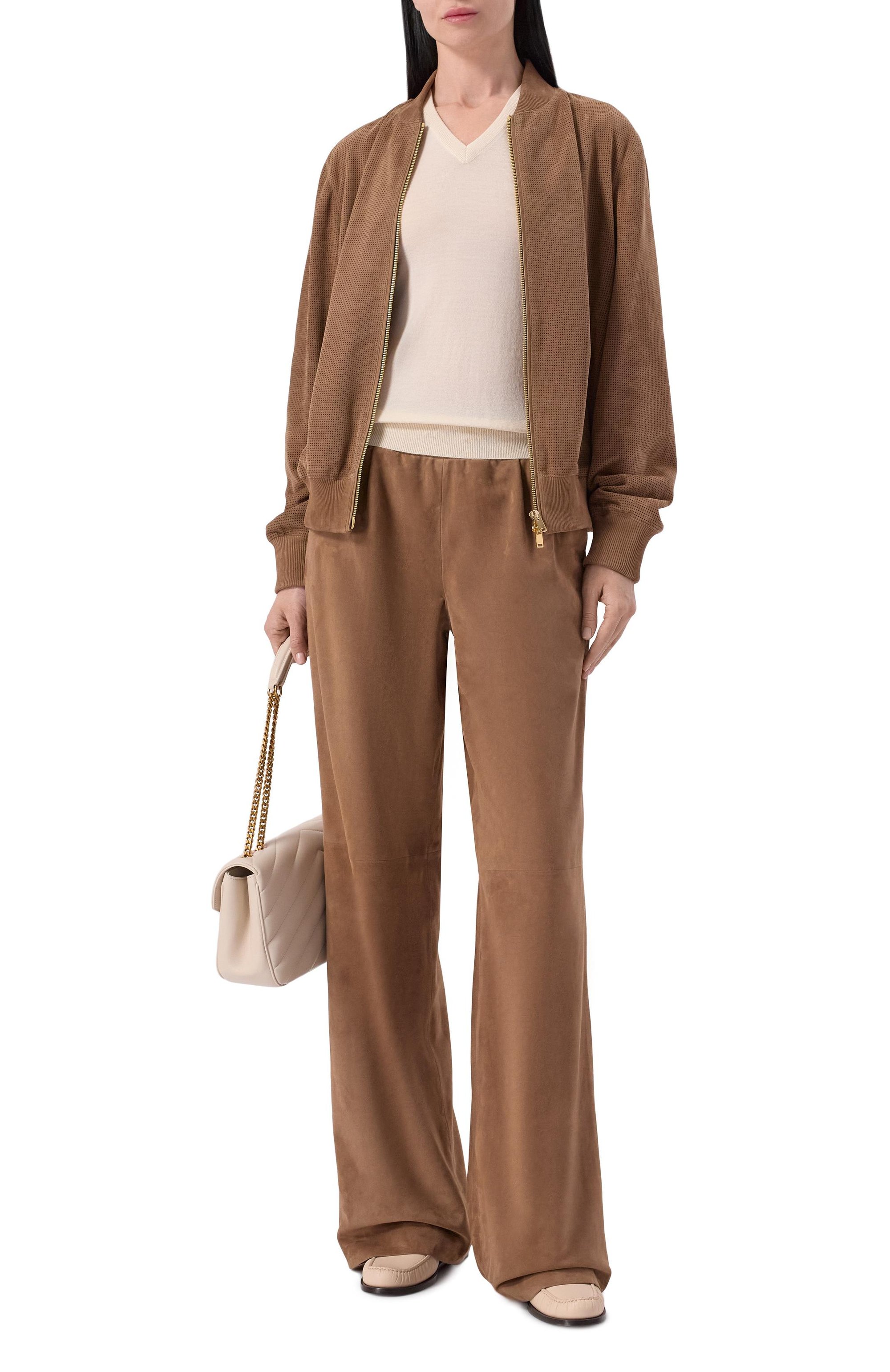 Замшевый бомбер MVST, арт. M26.2PW.L028 BIG SIZE/METIS SUEDE 0.6 MM, фото 2